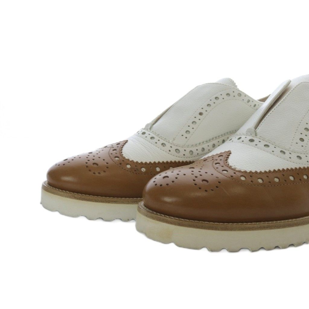 ルカグロッシ Luca Grossi ウィングチップメダリオンシューズ