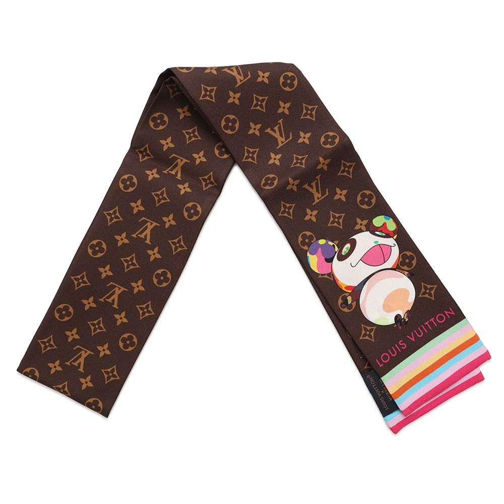【ルイヴィトン】 LV × TM バンドー・スーパーフラット LV x TM Monogram Superflat Square 90 S00 - Women