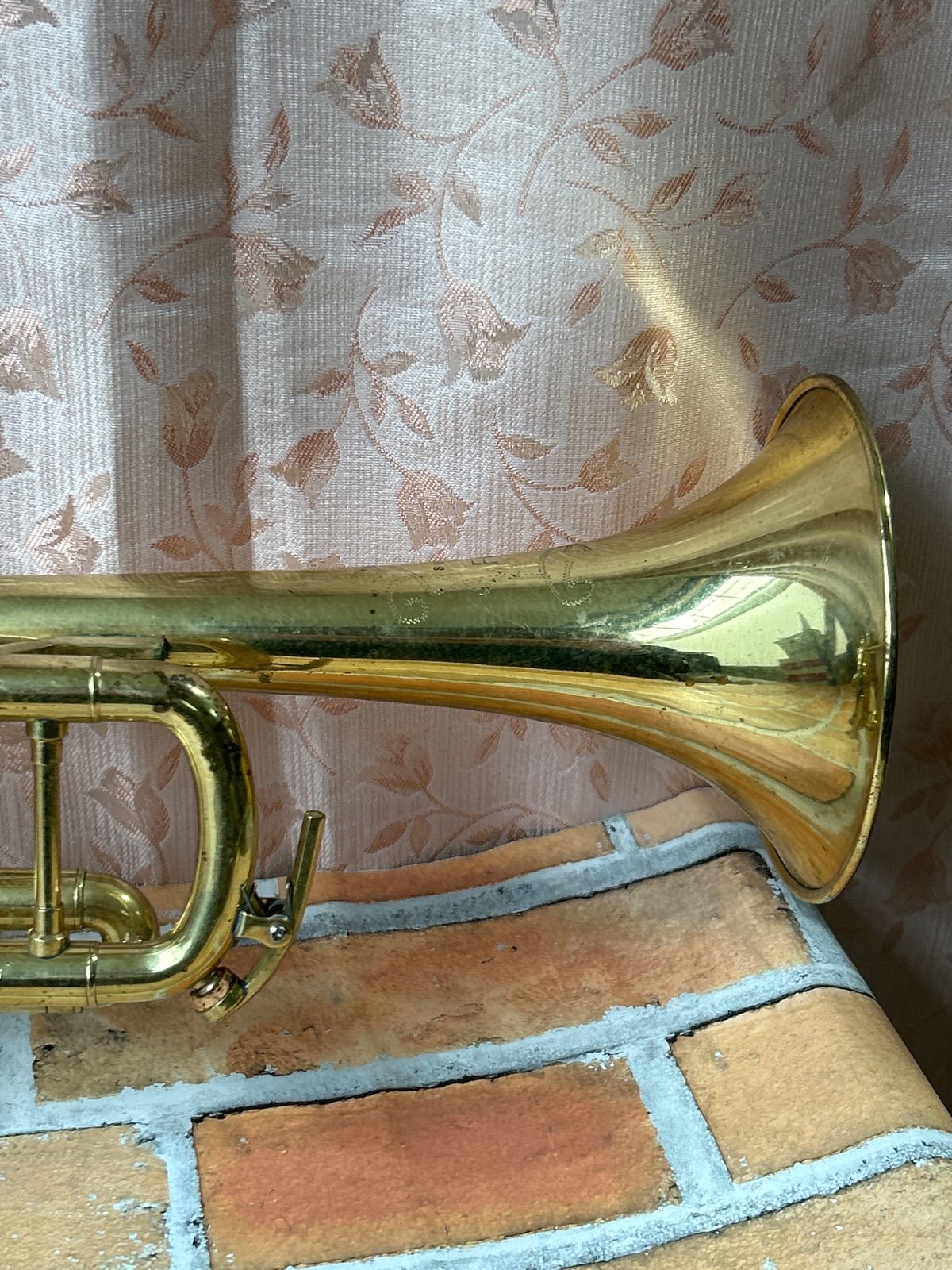 トランペット 管楽器 アンティーク 詳細不明 動作未確認 ジャンク品 トランペット 管楽器 アンティーク 詳細不明 動作未確認
