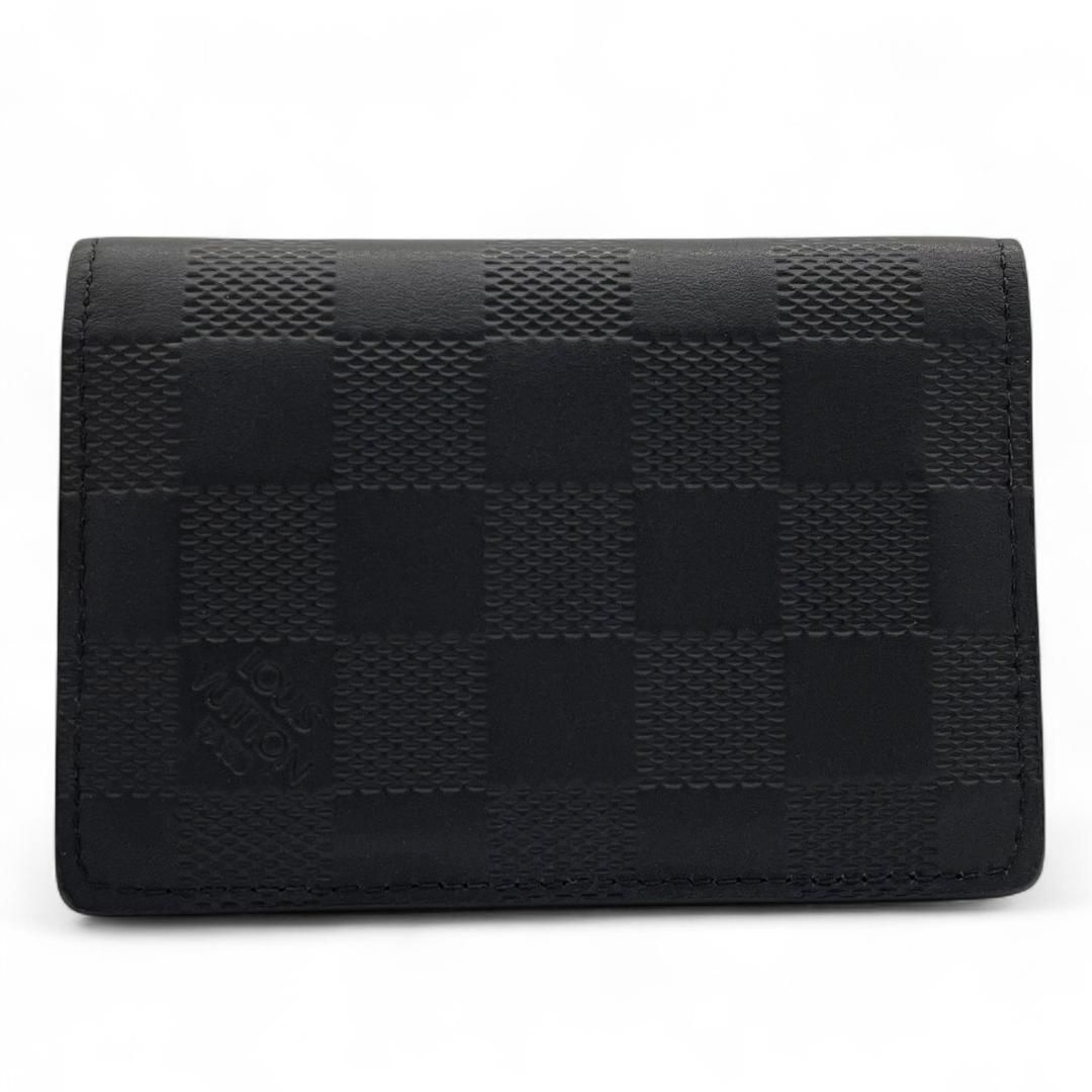 Y ルイヴィトン ダミエ アンフィニ オーガナイザードゥポッシュ カードケース