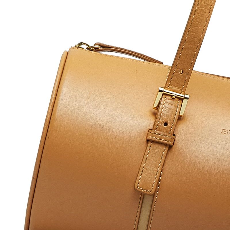BURBERRY トートバッグ ノベチェック キャンバス レザー ベージュ系