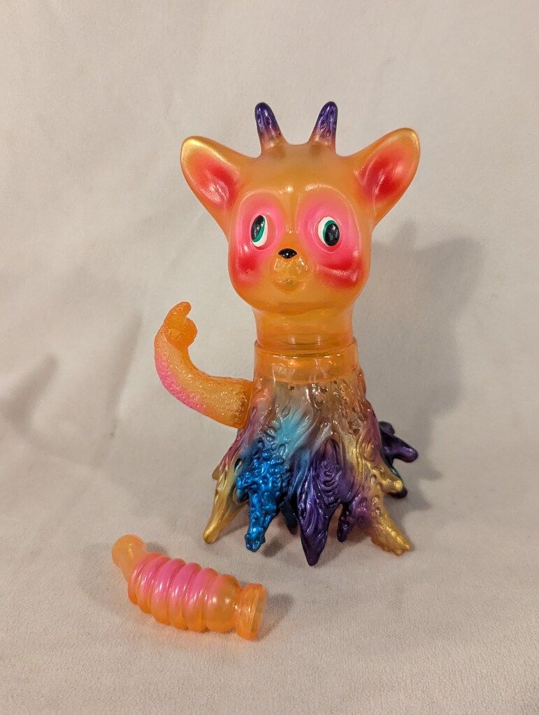 Blood Guts Toys Izumonster ピポパ　クリアオレンジ成型/赤/メタ青紫金緑