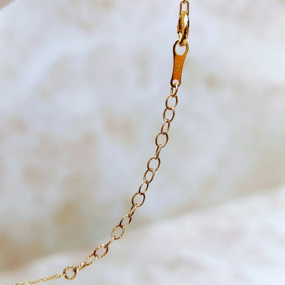 mizukiミズキ14kwg カットビーズブレスレット mizukiミズキ14kwg カットビーズブレスレット MIZUKI ミズキ K14