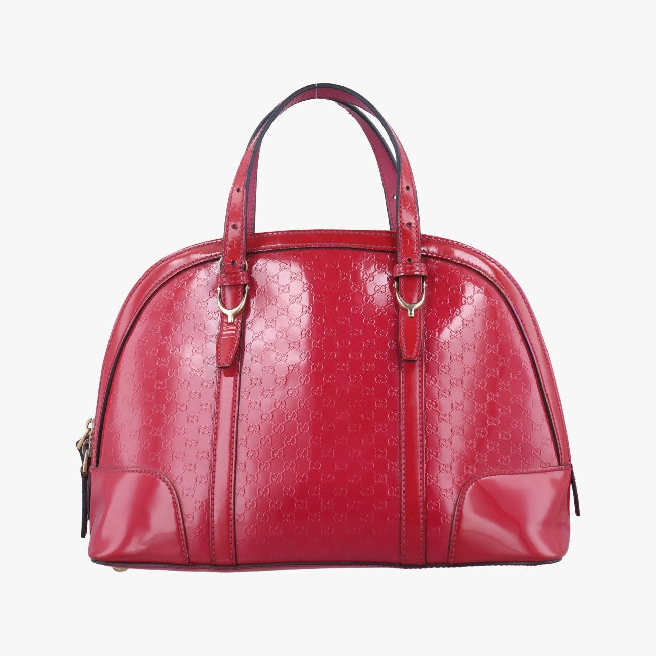 グッチGucciマイクログッチシマレッドパテント309617B015290070