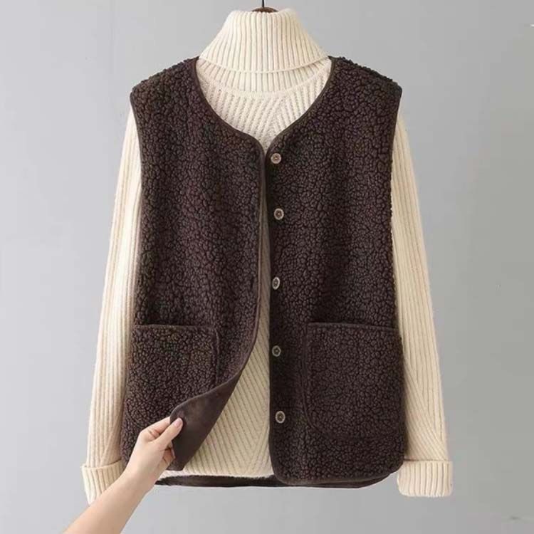 【新品 未使用】ロングボアべスト ボアロングベスト・全2色 | レディースファッション通販 - DHOLIC