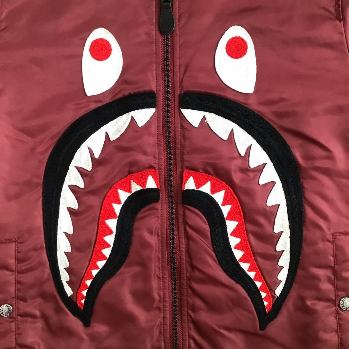 SHARK MA-1 bomber jacket Mサイズ a bathing ape BAPE エイプ ベイプ ...