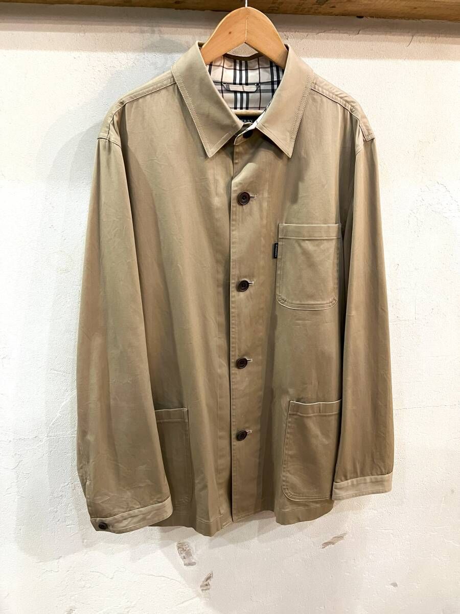 バーバリー ブラックレーベル ベージュ L ノバチェック　シャツ　ジャケット 1230☆BURBERRY BLACKLABEL/バーバリーブラックレーベル シャツ