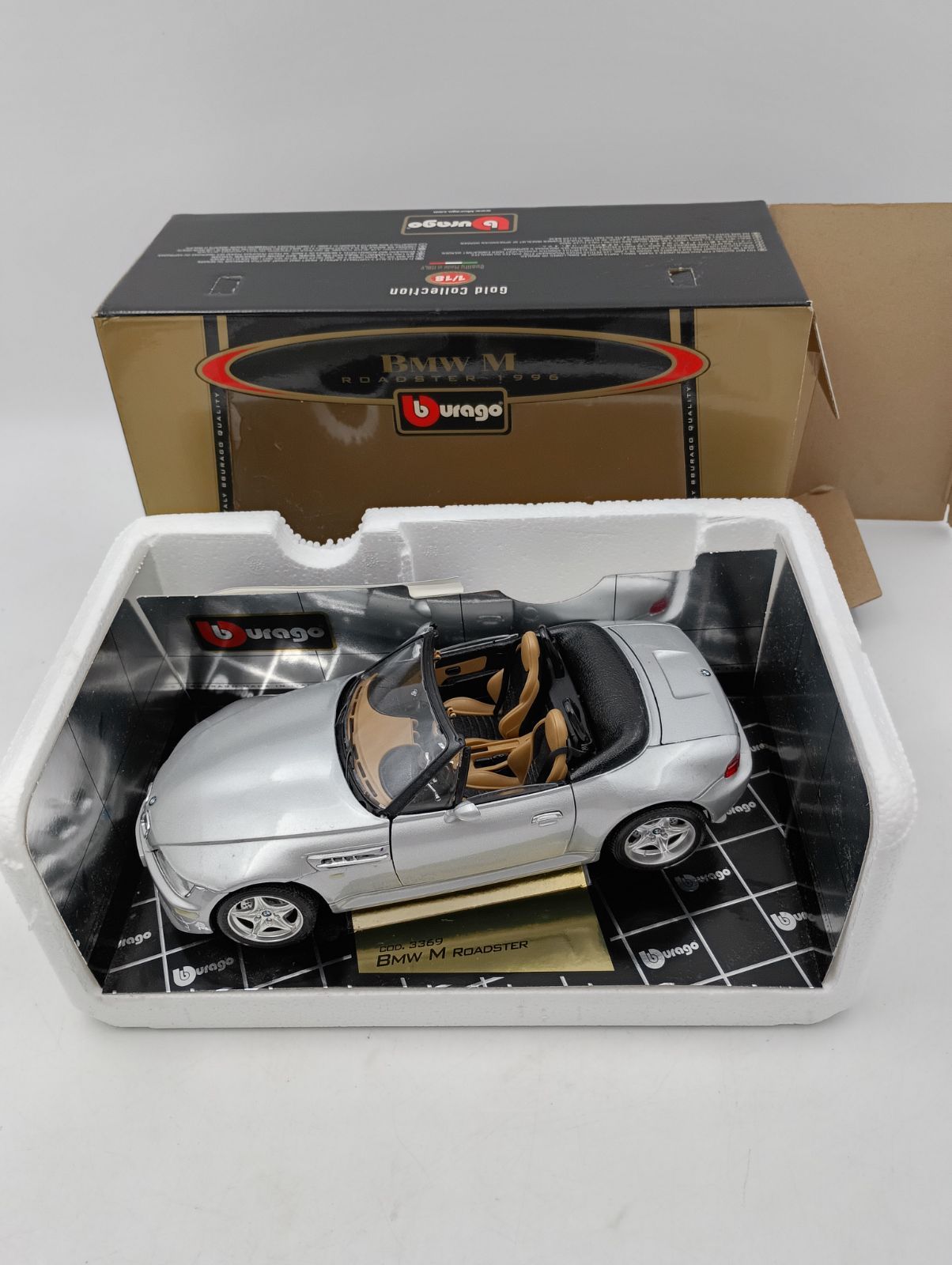 K-1456】Burago BMW M ロードスター gold collection 1/18 - メルカリ