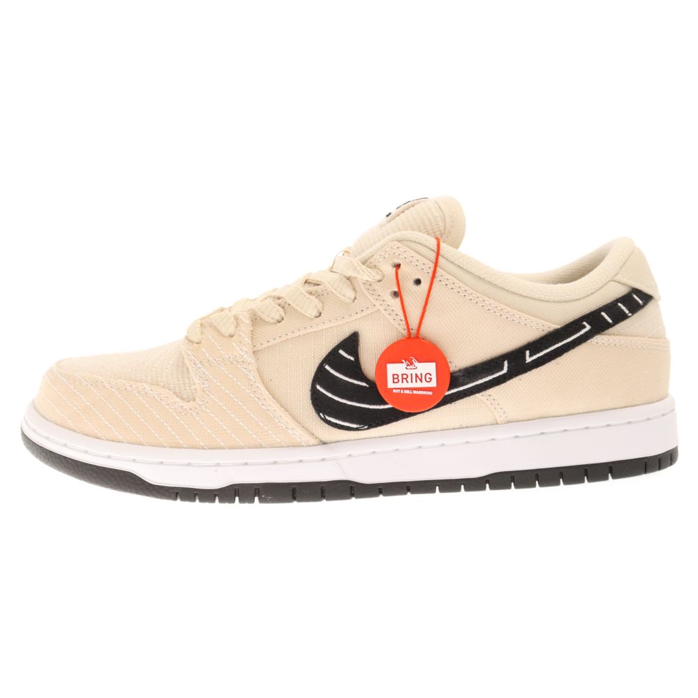 NIKE SB (ナイキエスビー) AILBINO & PRETO SB DUNK LOW PRO QS Pearl