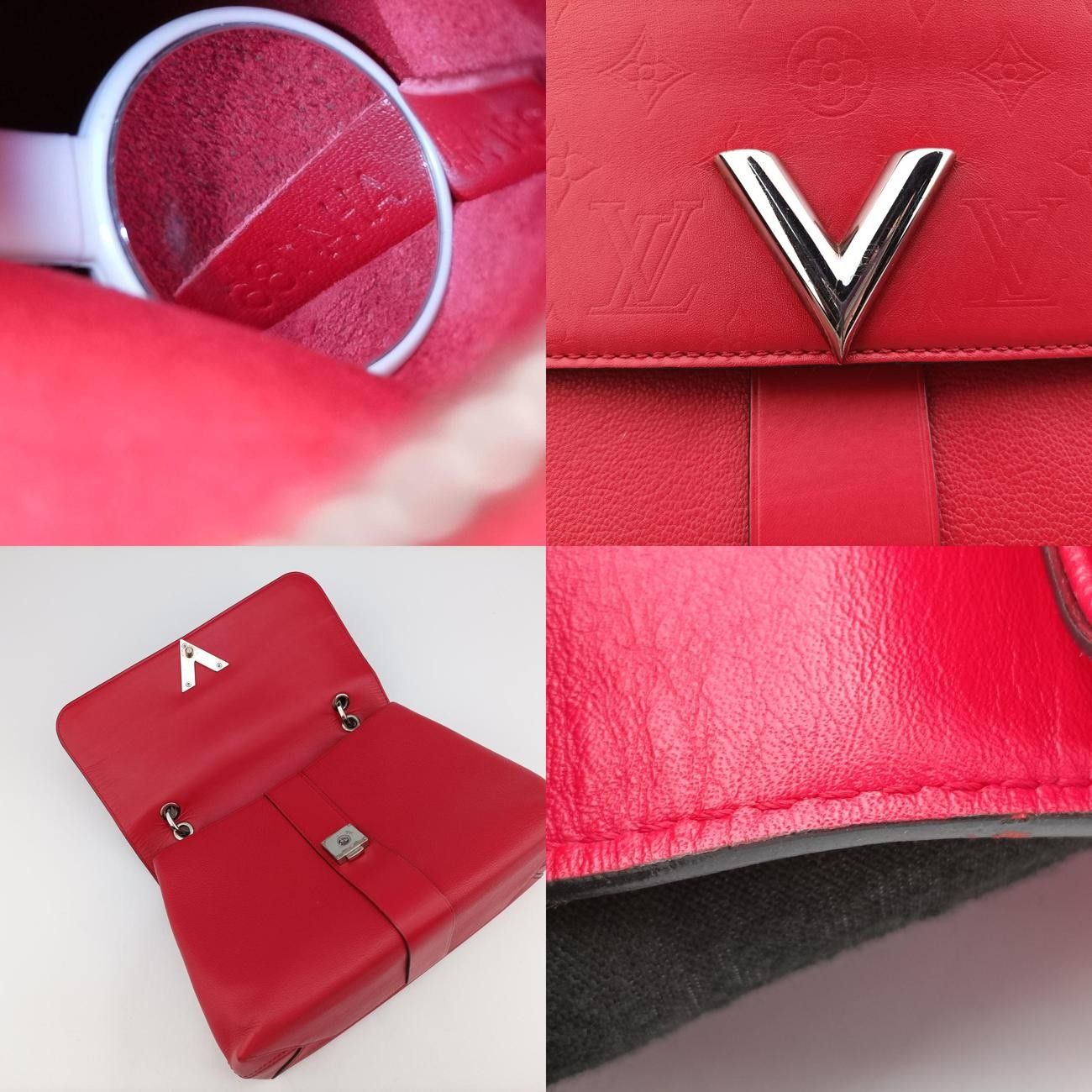 ルイヴィトンLouis VuittonヴェリーチェーンバッグルビーレザーM42905AH4186 DECORATOM_COM_BR