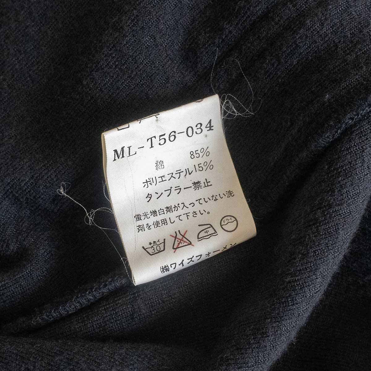 Y’s for men カバーオール ジャケット 赤タグ ヨウジヤマモト L 赤タグ Y's for men yohji yamamoto ポケットデザイン コットン