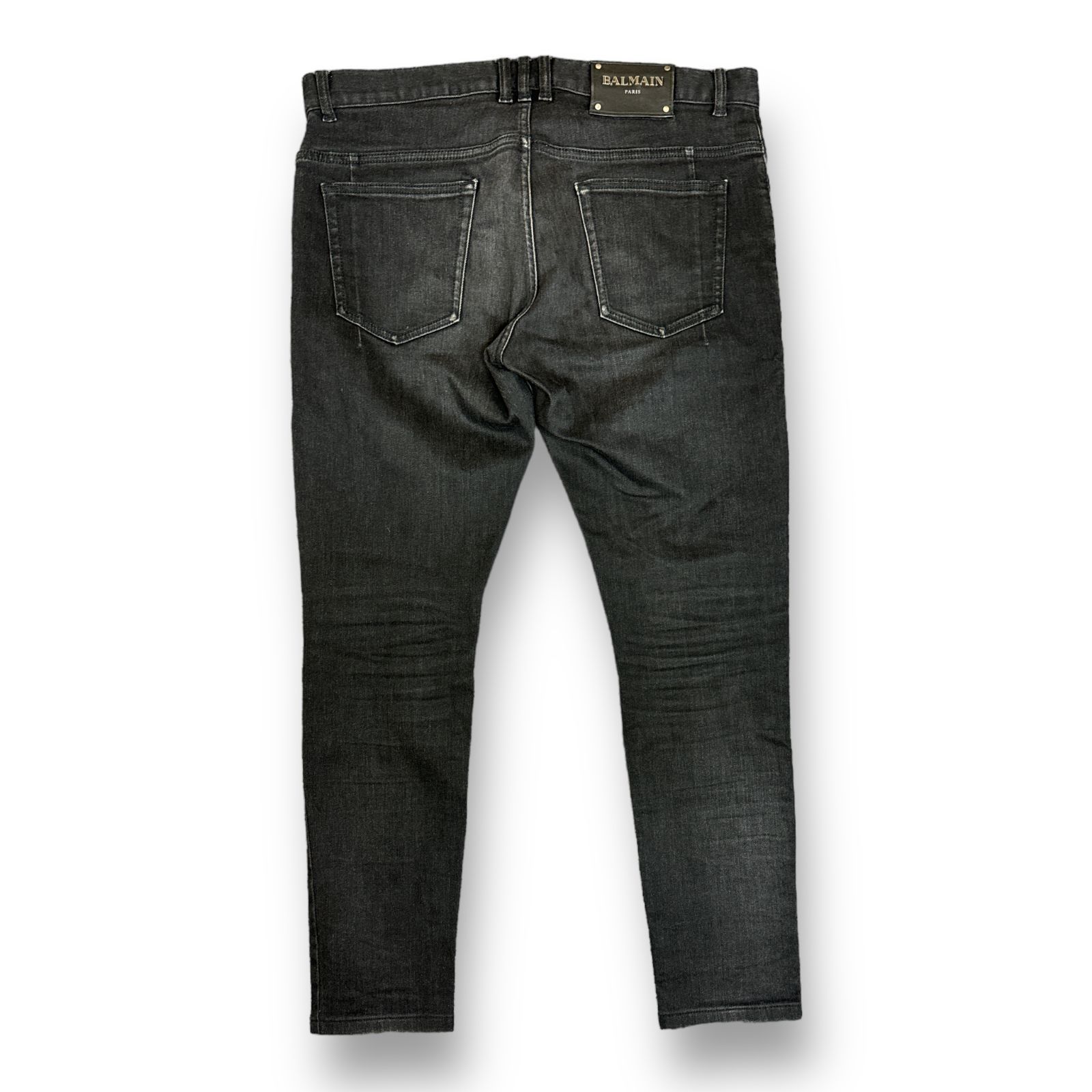 バルマン ダメージデニム 28 BALMAIN - 28サイズ 15SS BALMAIN バイカー デニム の通販 by