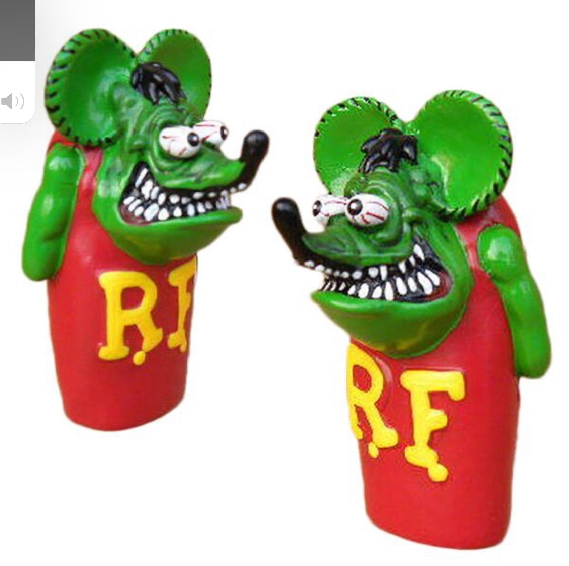 ライターキーパー ラットフィンク ライターキャップ 蛍光グリーン BIC