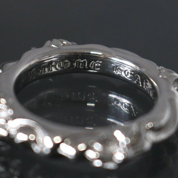 CHROME HEARTS 銀座店 クロムハーツ SBTバンド リング 18K WG 指輪