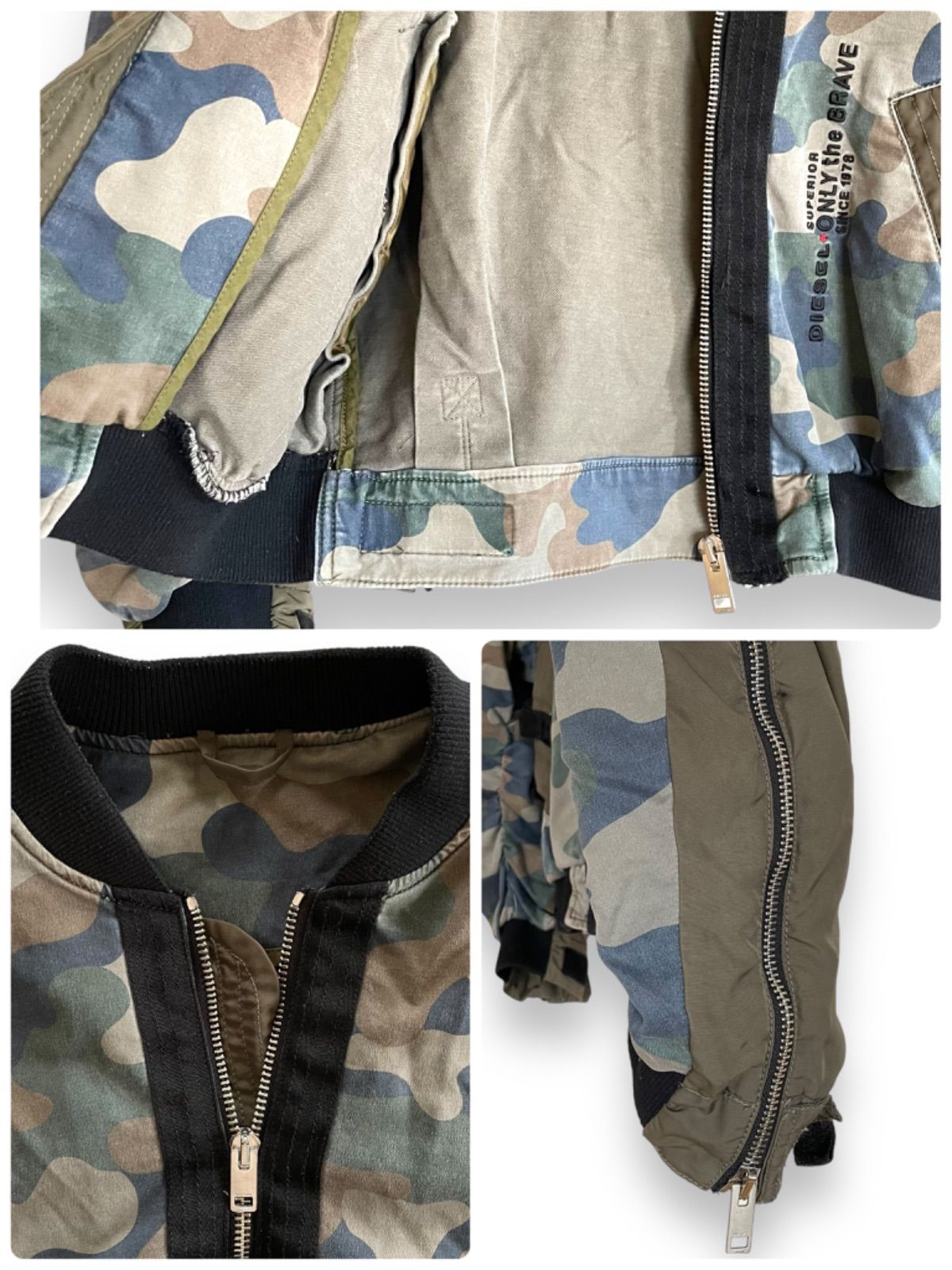 DIESEL ディーゼル ジョグジーンズ ONLY THE BRAVE MA-1 メンズ mens