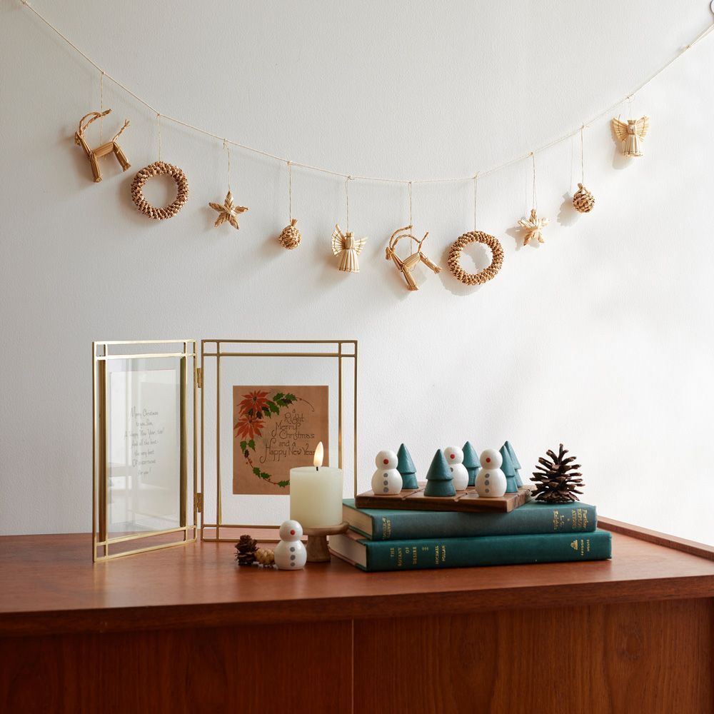 【超特価】 ツリーと雪だるまのボードゲーム 冬のインテリアにも 【即納！最大半額!】