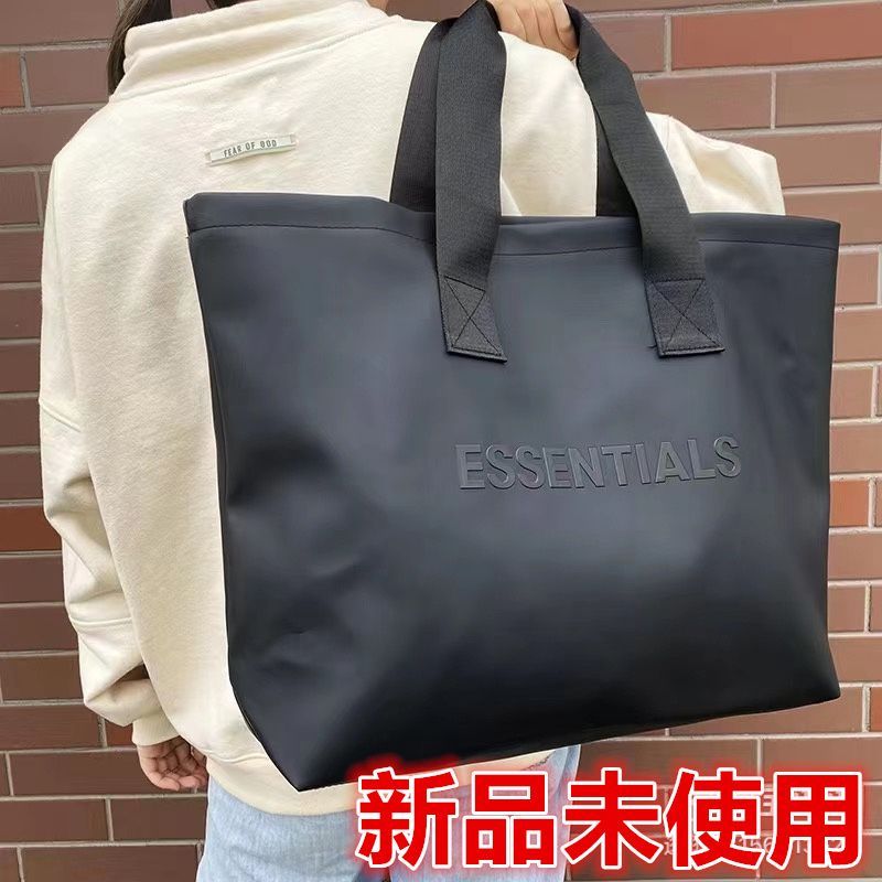 特別セール品】 新品Essentials トートバッグ 大容量ブラック