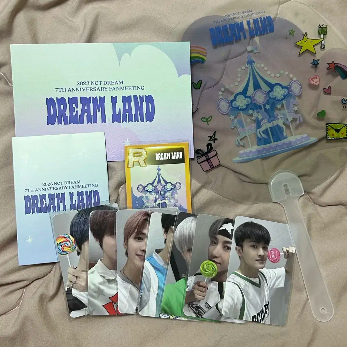 NCT DREAM(NCTドリーム・ドリム) ファンミーティングアイコン DREAM LAND 入場 トレカ 入場 特典 まとめ売り