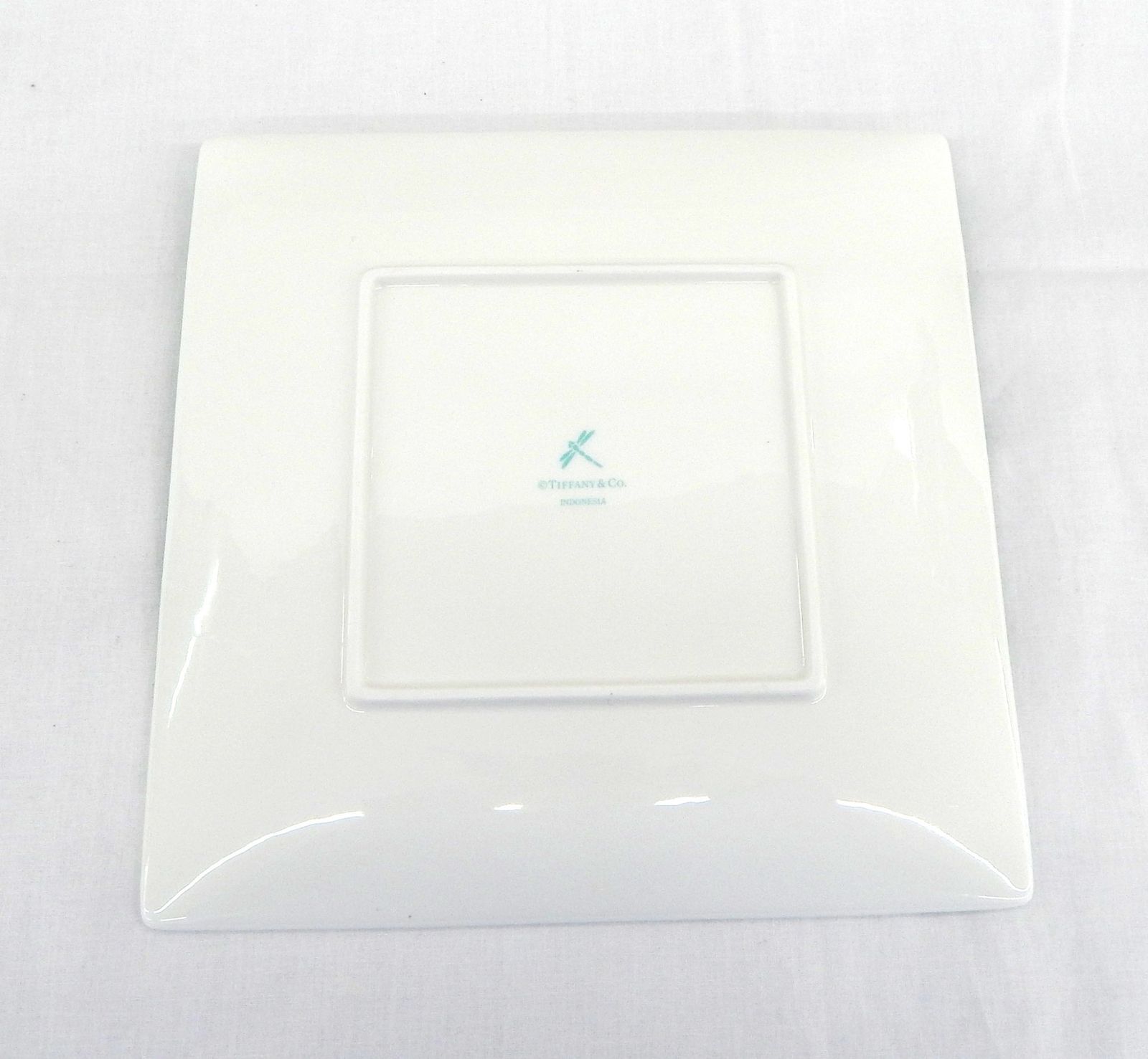 TIFFANY&Co. ティファニー ブルーボックス プレート　皿 2枚セット 名入れ】ティファニー TIFFANY＆Co ブルー ボウ デザート