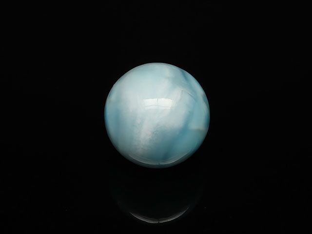 鑑別書付き】ラリマー スフィア 25mm No.7【1点もの】 / 60-46 LM-SF7