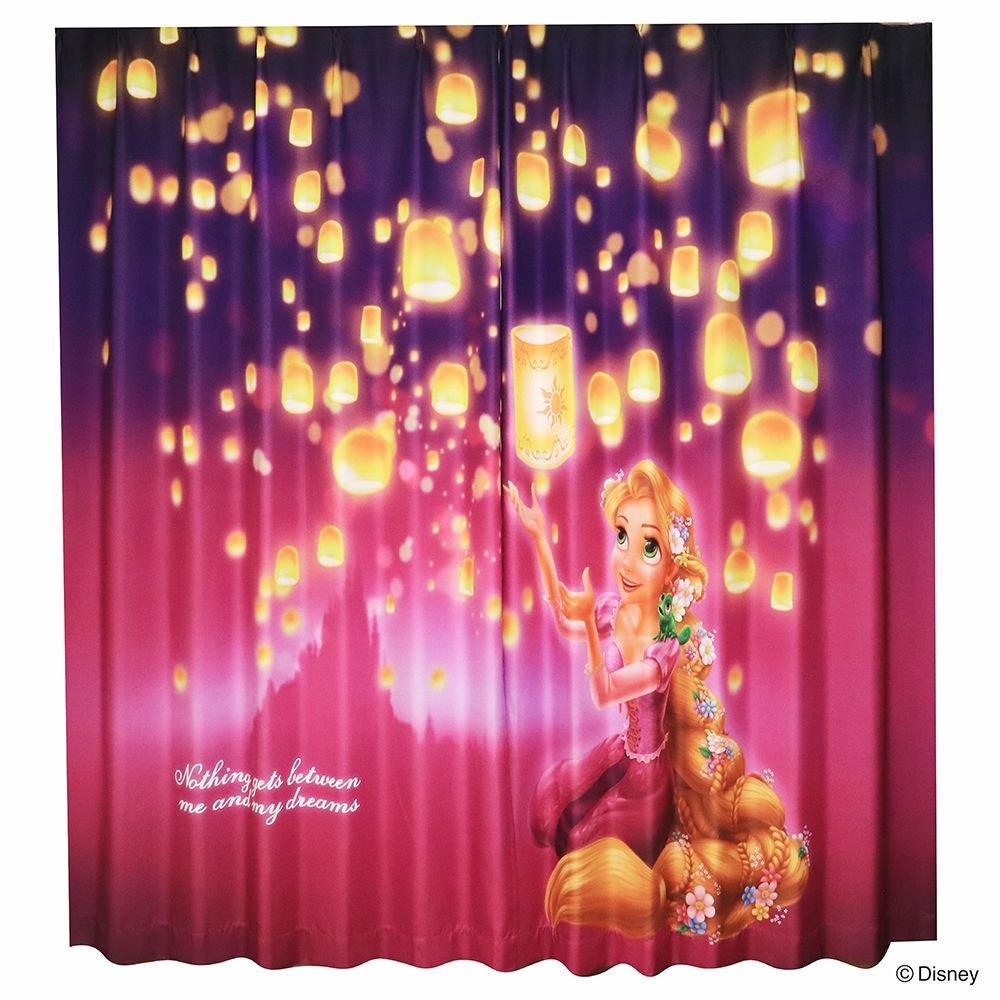 幅100x丈135cm】MORIPiLO ディズニー カーテン 遮光 2枚組