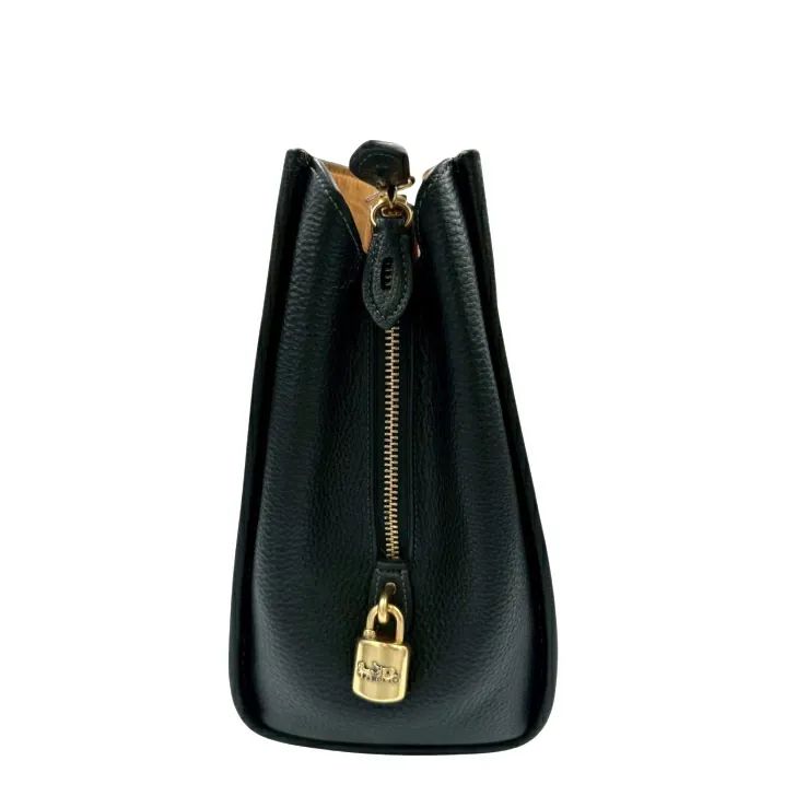 未使用品】COACH コーチ ブルック キャリーオールレザー ブラック  