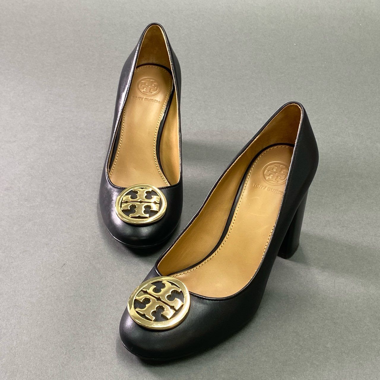 2k9 《美品》 TORY BURCH トリーバーチ Benton レザーパンプス 5.5（約 