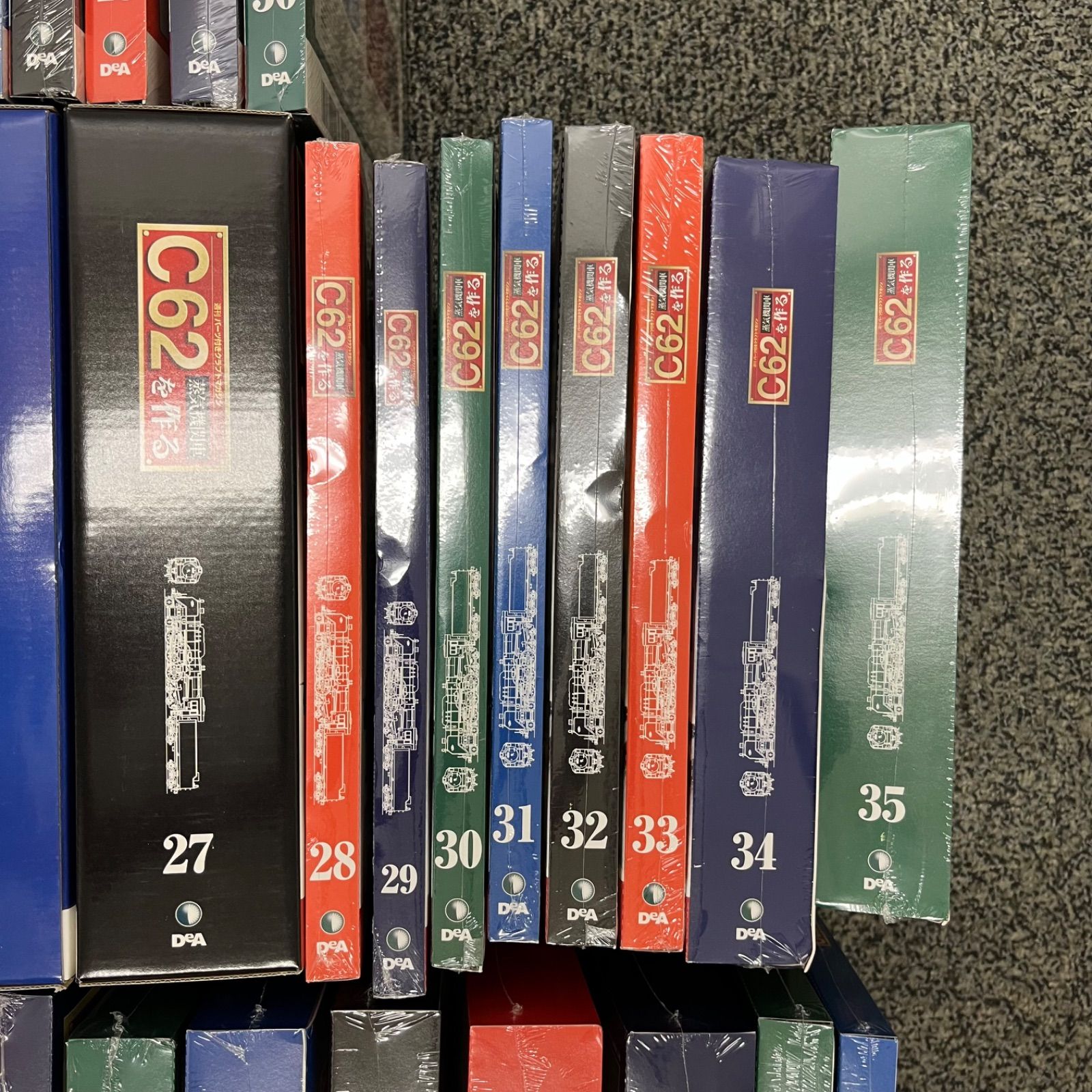 デアゴスティーニ 蒸気機関車C62を作る