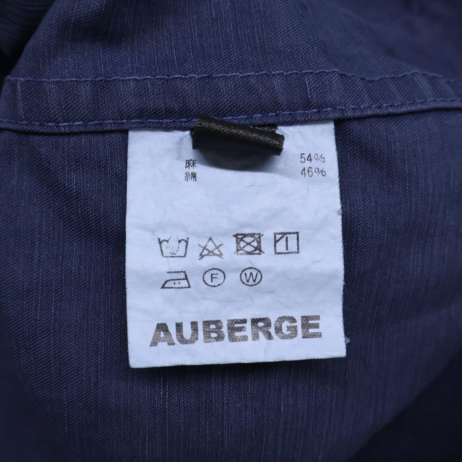 AUBERGE オーベルジュ AU24S17 QUARTIER LATIN INK BLUE ﾌｫﾚｽ