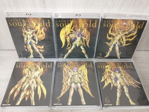 全6巻セット]聖闘士星矢 黄金魂 -soul of gold- 1~6(特装限定版)(Blu