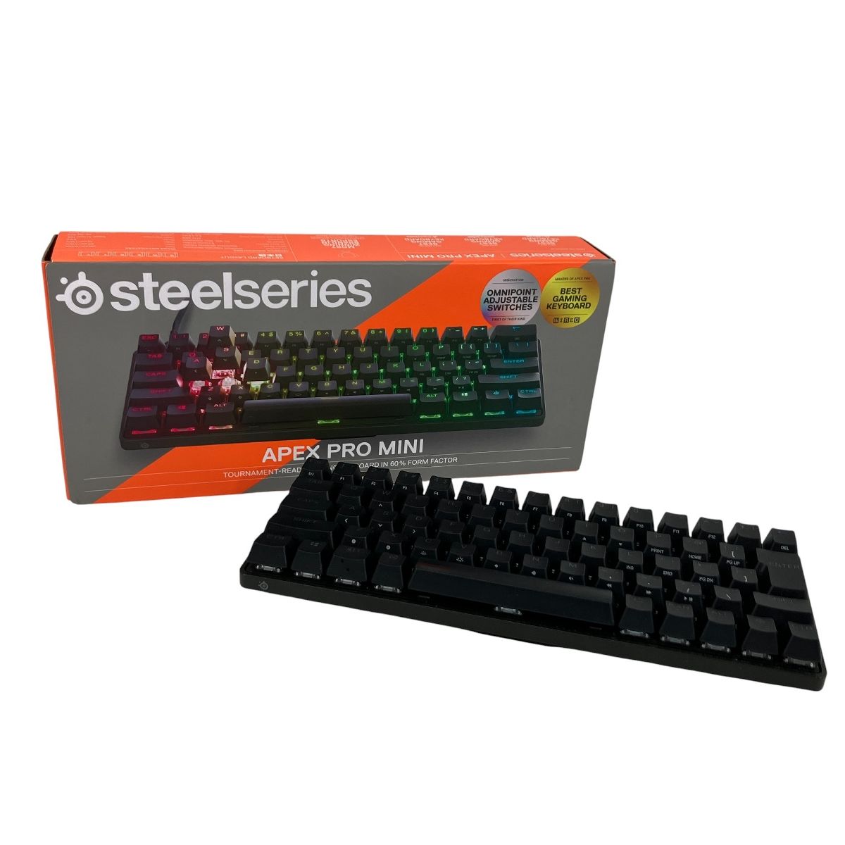 SteelSeries APEX PRO MINI ゲーミング キーボード PC周辺機器 スティールシリーズ N10424256