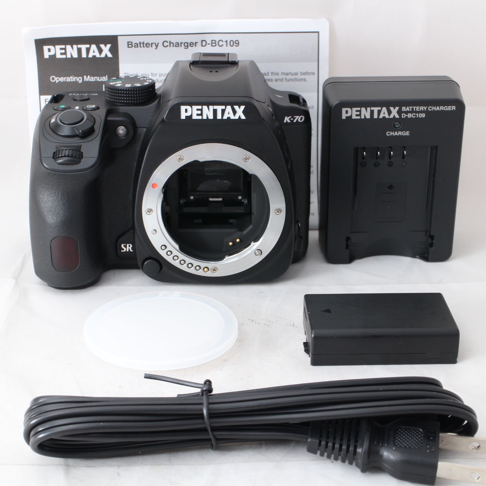 ☆美品・ショット数9024☆ PENTAX K-70 ボディ ブラック APS-Cデジタル 