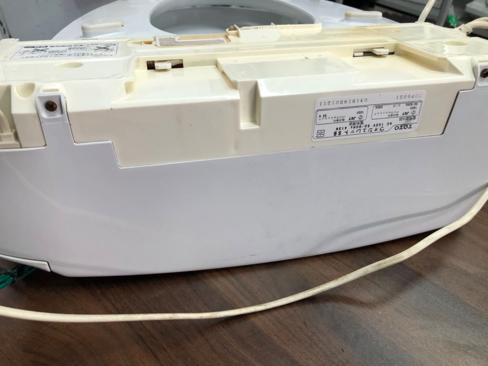温水洗浄便座 ウォシュレット TOTO TCF6021 クリニング済み