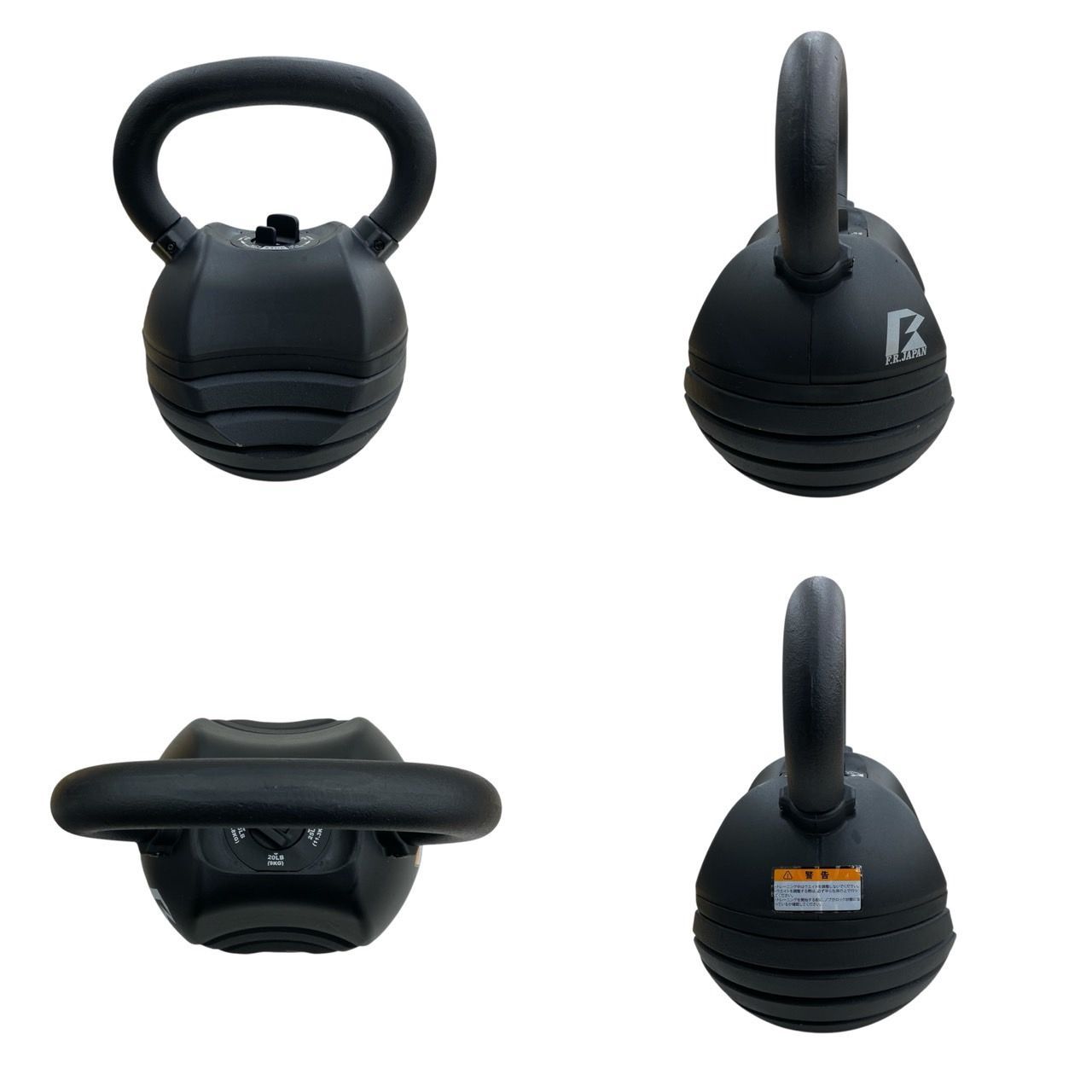 ファイティングロード ダンベル セット ラバーダンベル 60キロセット