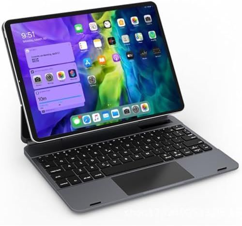 マジックキーボード iPad Pro 11インチ スマートキーボード iPad Pro 11第4|3|2|1世代適用 iPad Air 10.9対応 トラックパッド搭載 スマート 電量表示 磁気吸着 バックライト アルミ合金製ブラック