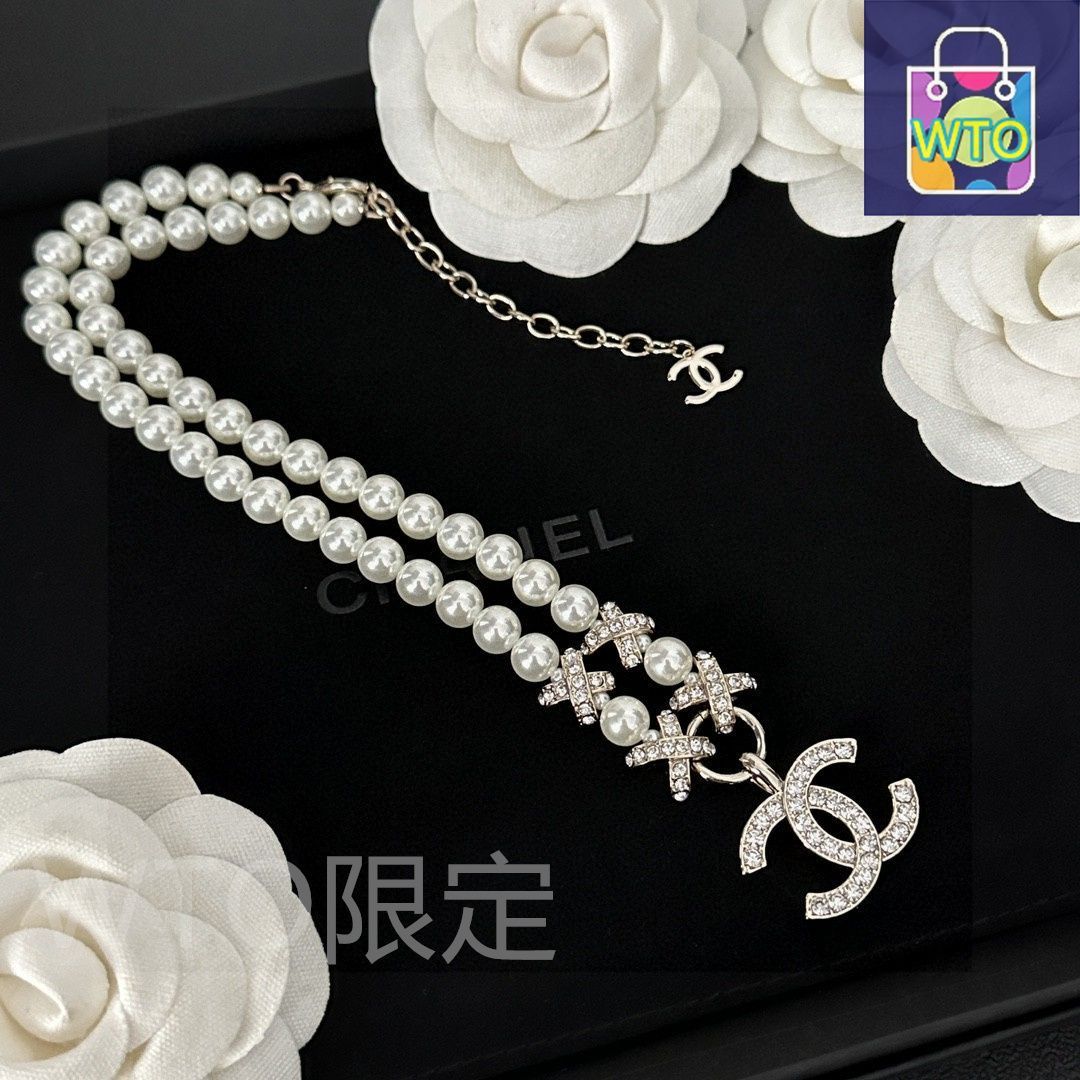 今日特価】CHANEL ヴィンテージ アルファベット ネックレス