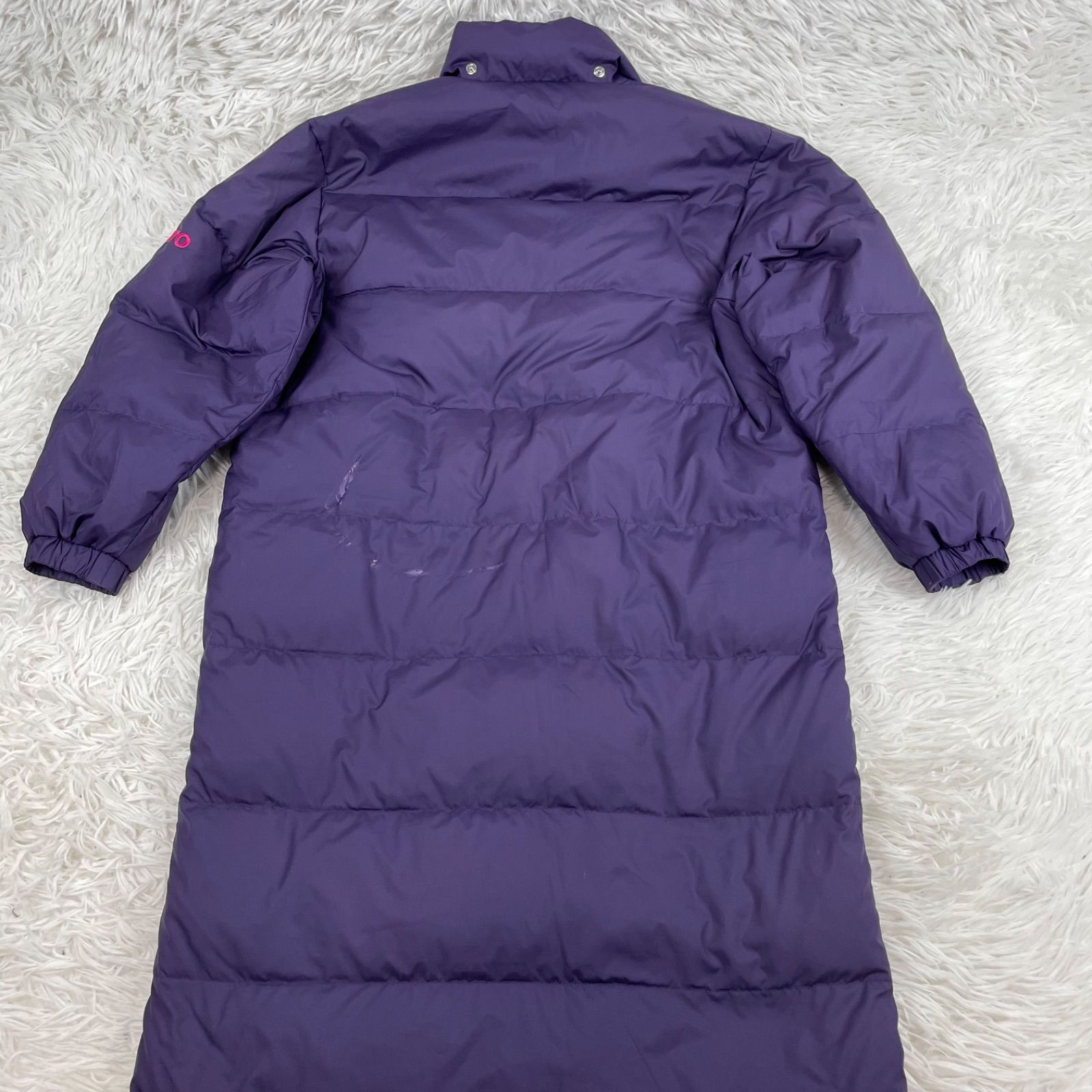 未使用品adidas ネイビー グランドコート ダウンコート フード付き2XO