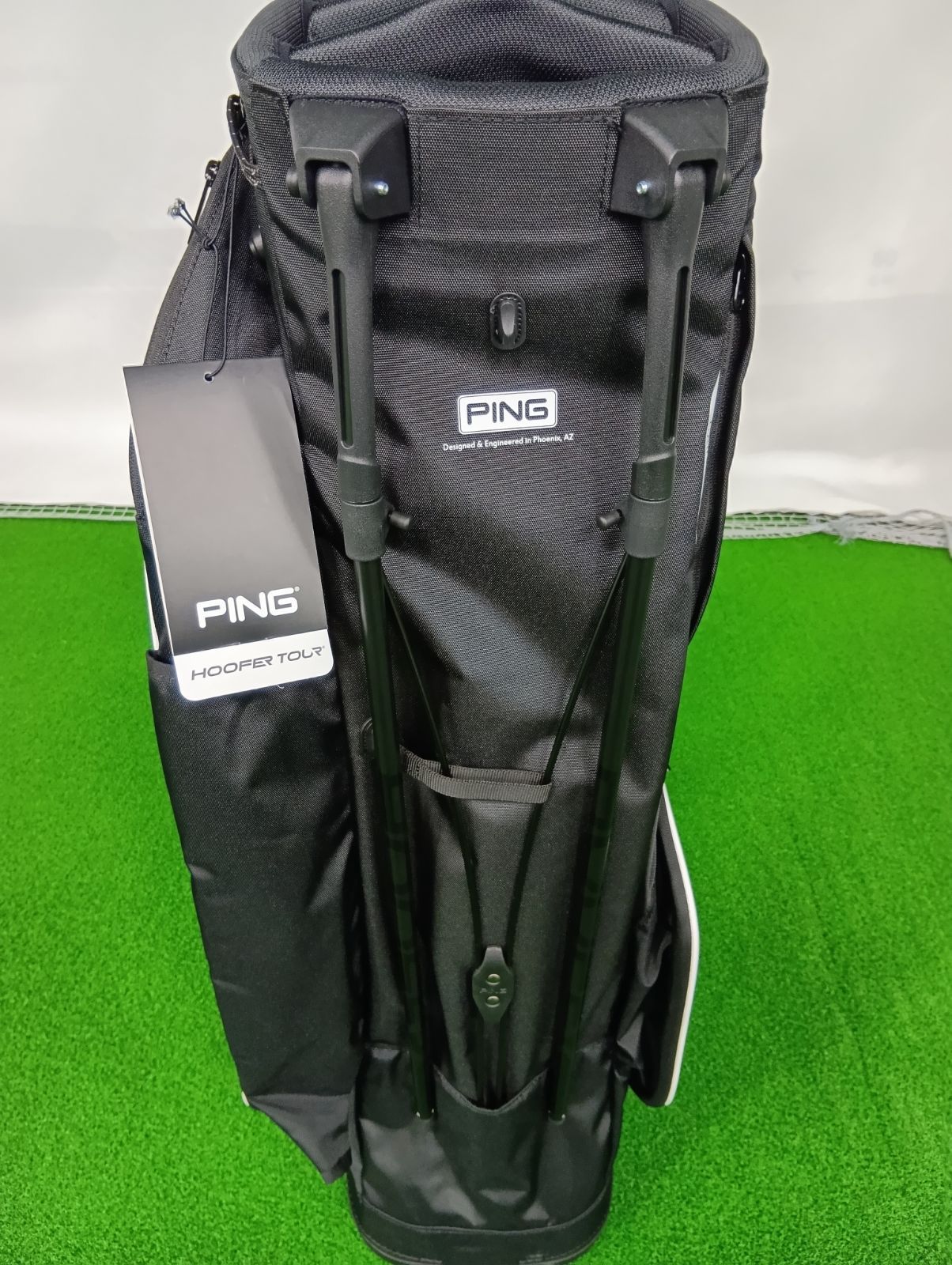 PING ピン キャディバッグ ツアーモデル 10型 ナイロンフード付き PING ピン キャディバッグ ツアーモデル 10型 ナイロンフード