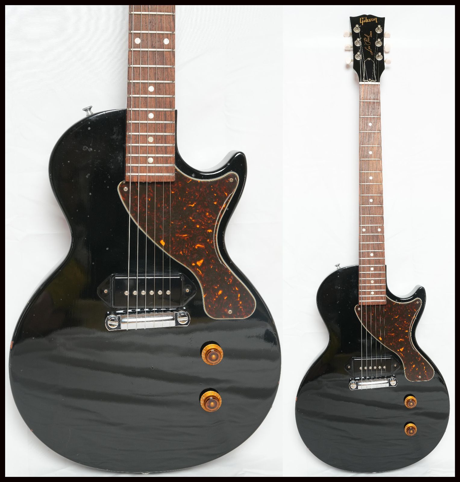 Gibson USA Billie Joe Signature ARMSTRONG Les Paul Jr. Ebony Black 2011年製 Greenday モデル