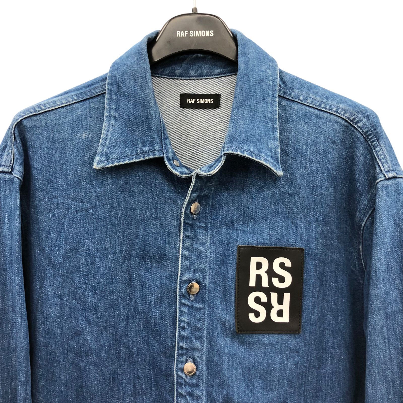 RAF SIMONS 19AW Carry Over Denim Shirt RAF SIMONS 19AW Carry Over Denim Shirt