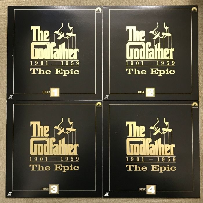 9 LD 洋画 ゴッドファーザー コレクターズ・セット パイオニア
