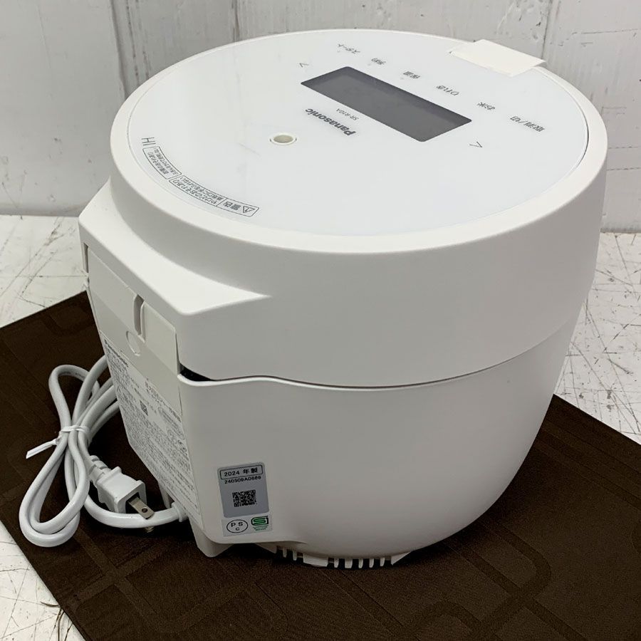 Panasonic 炊飯器 SR-R10A 圧力 IH ジャー Amazon | パナソニック 炊飯器 5合 圧力IH 新生活 一人暮らし