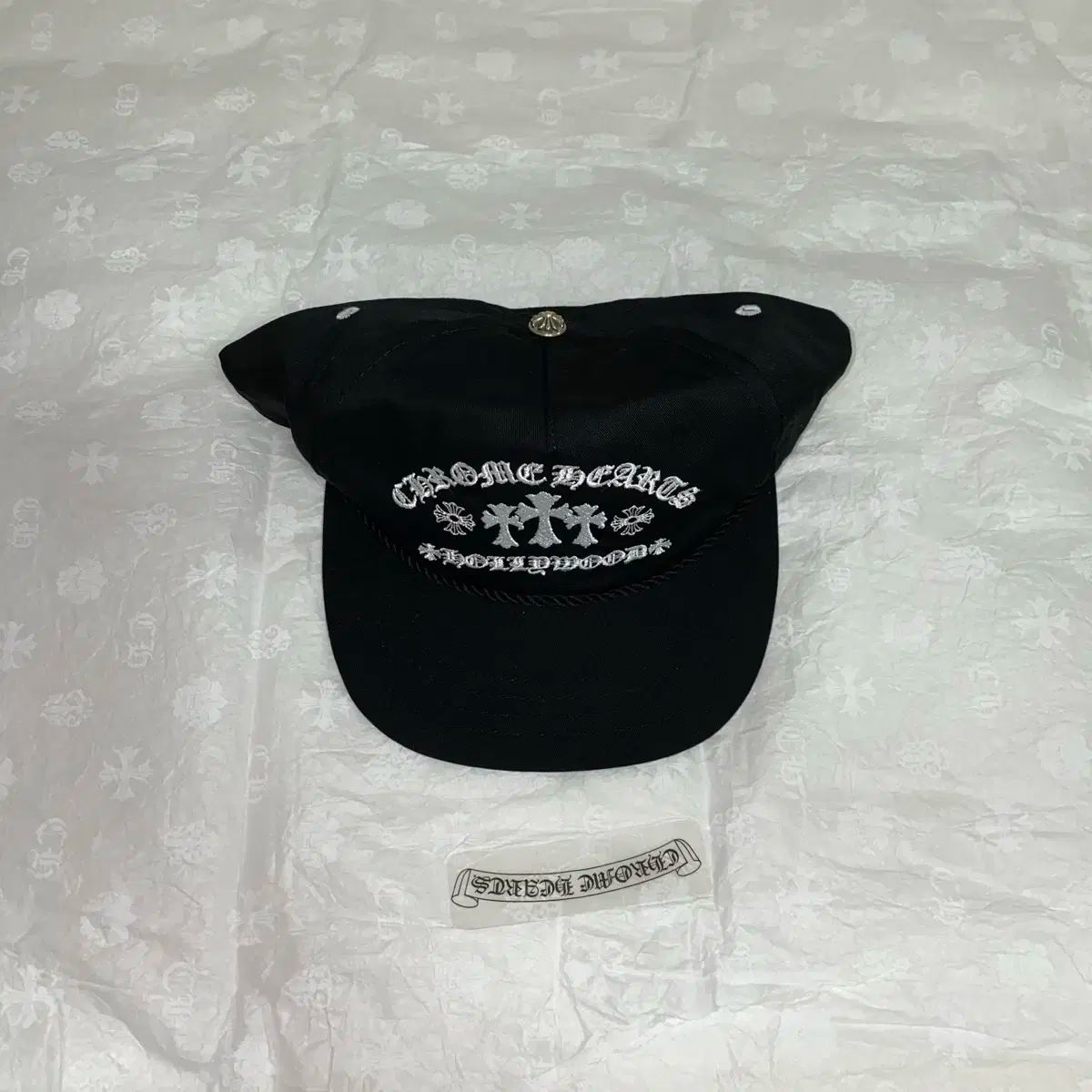 Free Chrome Hearts クロムハーツ ガソリンスタンド 帽子 キャップ ブラック
