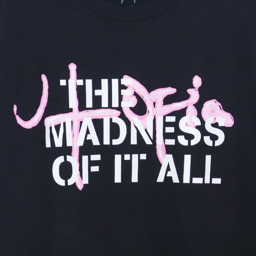 未使用 TRAVIS SCOTT UTOPIA × SAINT MICHAEL 1B Tee Lサイズ ブラック