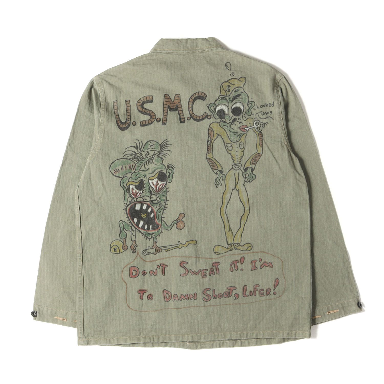 BuzzRicksons バズリクソンズ ジャケット サイズ:40(L) U.S.M.C M-44 