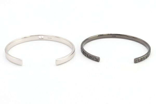 ディオール バングル セット オブリーク シルバー 中古 - メルカリ