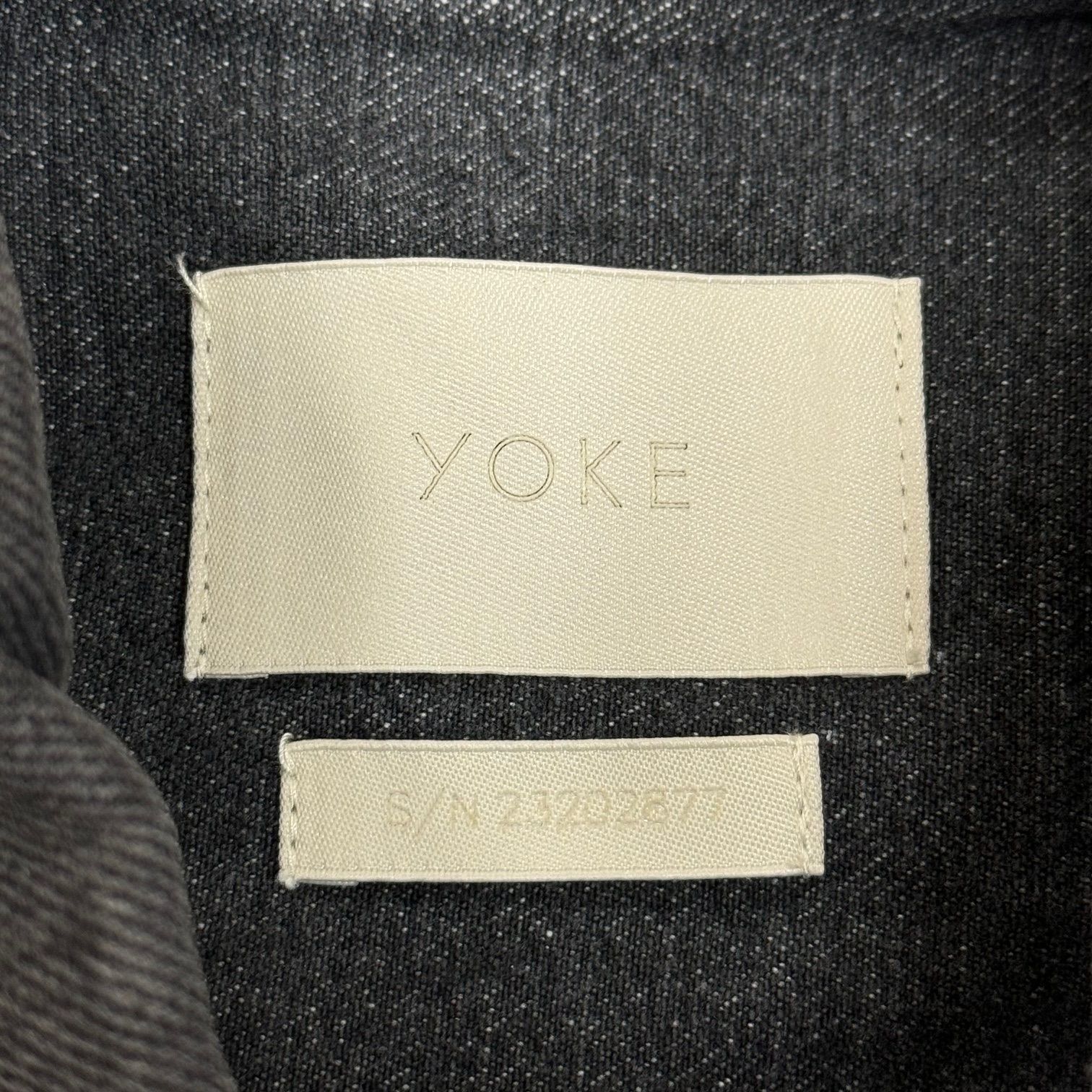 定価83600円 新品 YOKE 23AW BLEACHED 3GEN DENIM TRUCKER JACKET 