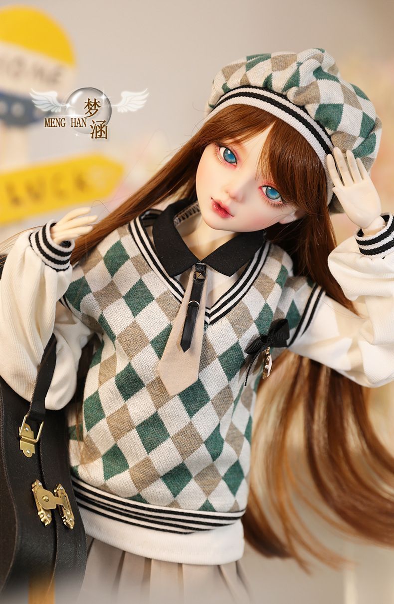 BJDドール 球体関節人形 1/3 BJD ドール本体 レトロ風 服セット