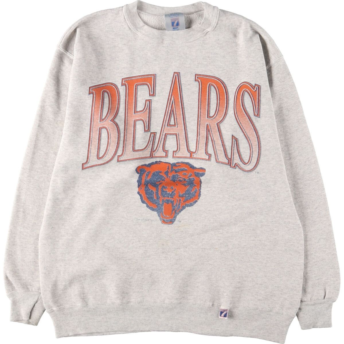 古着 90年代 LOGO 7 INC. NFL BEARS シカゴ ベアーズ スウェットシャツ トレーナー USA製 メンズL ヴィンテージ/eaa412766
