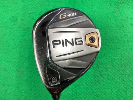 ピン G400 7W レフティ フェアウェイウッド FW ALTA J CB FW フレックスS メンズ 男性用 左利き レフティ 左用 Dランク ゴルフクラブ